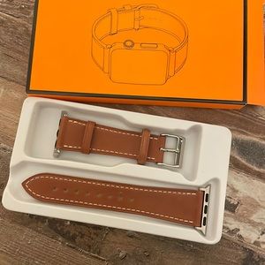 Genuine leather Apple Watch band